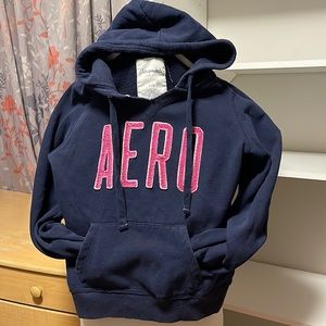 Aeropostale, Navy, Large, Hoodie
